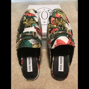 Steve Madden Multi Colored Mules